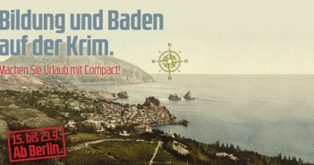 Baden für den Frieden: Am Montag startet die erste COMPACT-Leserreise Baden für den Frieden: Am Montag startet die erste COMPACT-Leserreise
