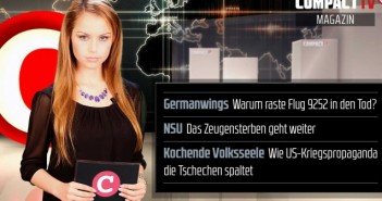 COMPACT-TV: Kampfjets, NSU-Zeugensterben, Aufmarsch durch Europa