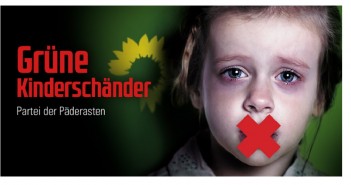 HEUTE, 16.7. Berlin, COMPACT-Live: “Grüne Kinderschänder”