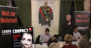Video-Mitschnitt: COMPACT-Live (Dresden) – „Asyl-Chaos – So kommt der Bürgerkrieg zu uns“.