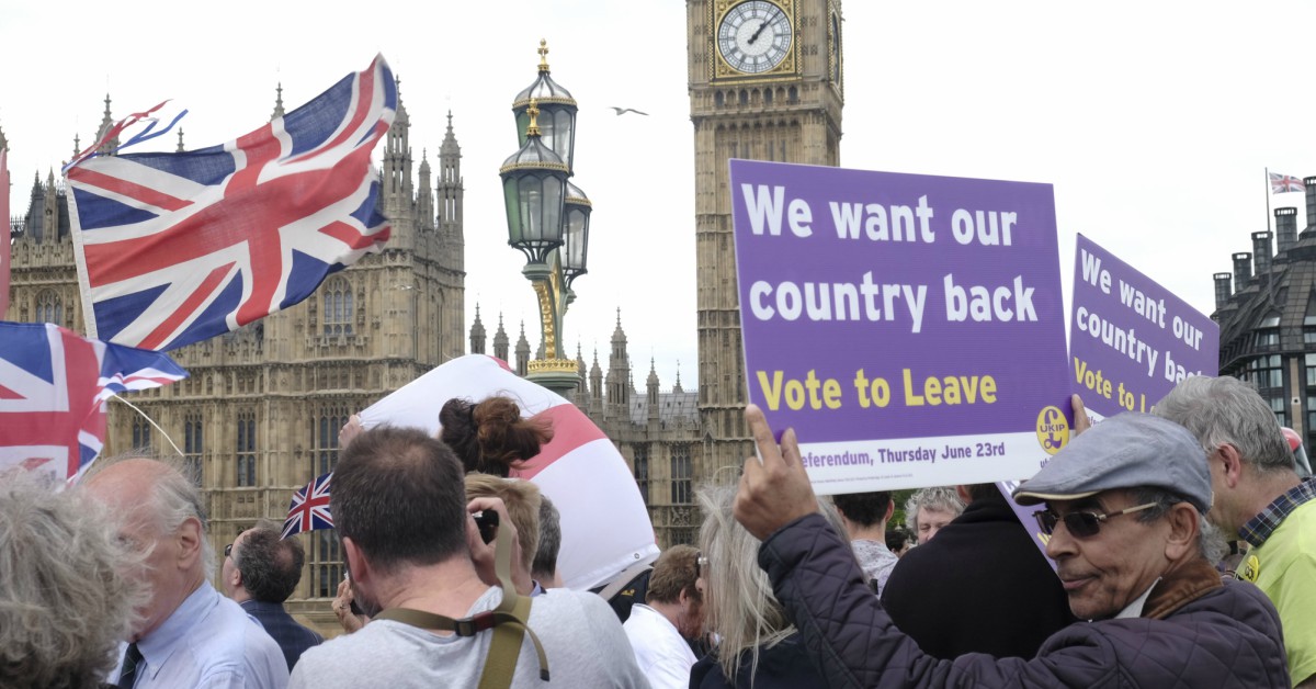 Brexit: Strahlende Sieger, schlechte Verlierer