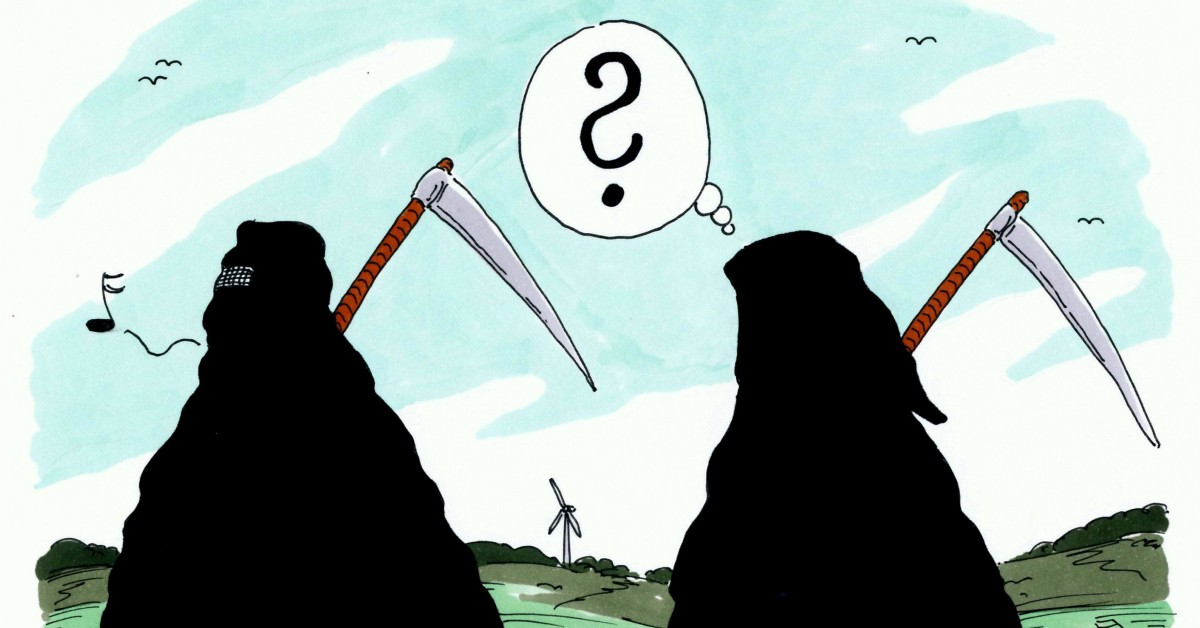 IS-Hauptquartier (Mossul): Burka ab sofort verboten! Gefährlich!