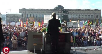 17. Juni 2019: Jürgen Elsässer spricht bei Pegida