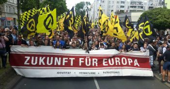 Zukunft für Europa – Identitäre Bewegung protestierte in Berlin