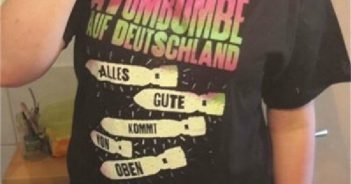 Abiturientin mit antideutschem T-Shirt sorgt für Wirbel bei Pegida