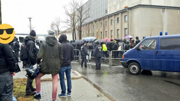 Antifa-Demo Konferenz