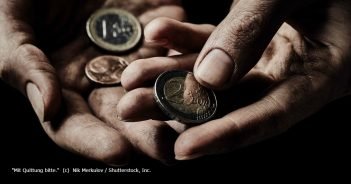 JobCenter-Wahnsinn: Betteln gilt als selbständige Arbeit! Bettler