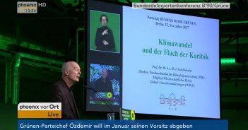 Klima-Kreischer Schellnhuber: „Nur die Grünen orientieren sich an der wissenschaftlichen Wahrheit!“