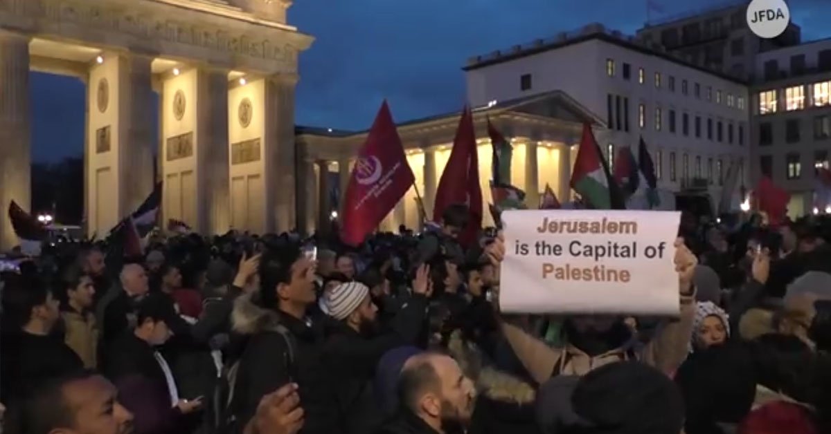 Wenn Merkels Muslime „Tod Israel“ rufen oder: Anleitung zum Religionskrieg Demonstration Israel Berlin