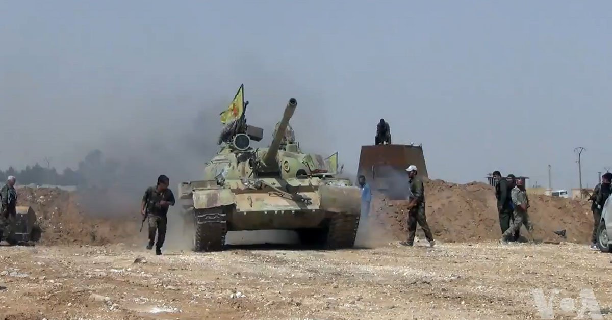 Türkische Aggression gegen Syrien mit deutschen Panzern
