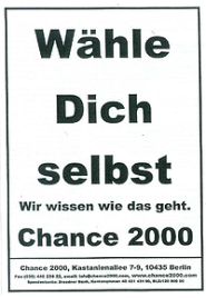 Chance 2000 Flyer