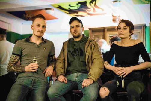 Mario Müller, Dorian Schubert und Melanie Schmitz.