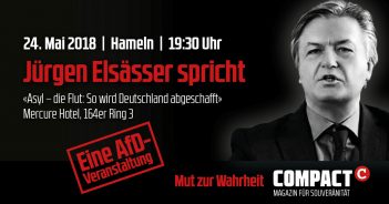 24. Mai: Jürgen Elsässer in Hameln