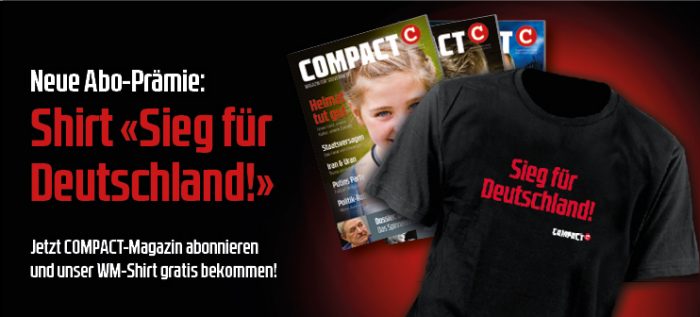 COMPACT-Shirt als neue Aboprämie