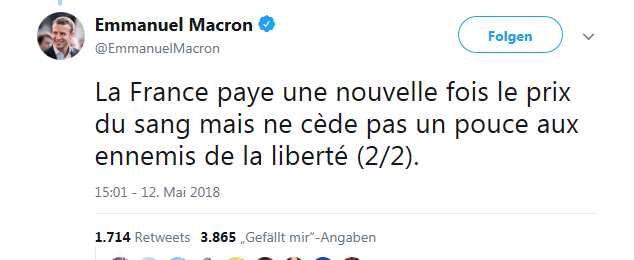 macron- twitter