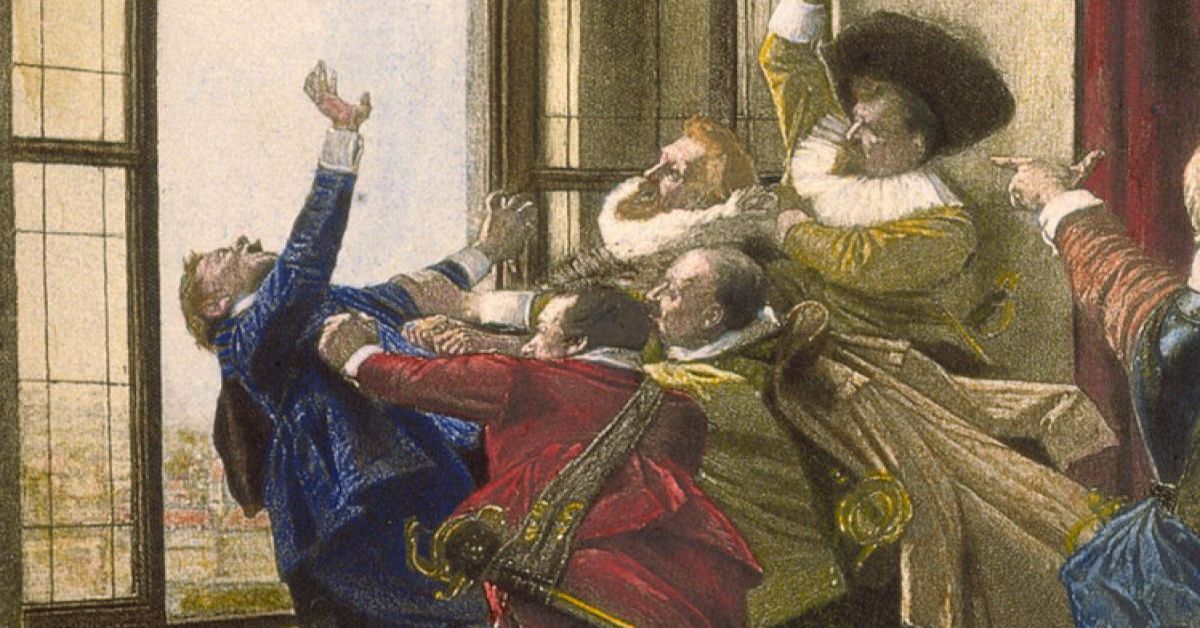 Heute vor 400 Jahren: Prager Fenstersturz – Geburtsstunde des armen Michel