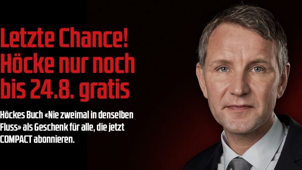COMPACT-Abonnement mit Buchprämie "Nie zweimal in denselben Fluss"