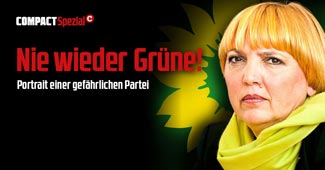 COMPACT-Spezial 12 | Nie wieder Grüne!