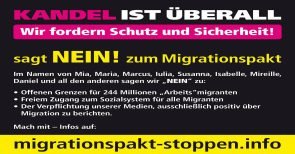 Heute in Berlin: Demonstration gegen den Migrationspakt!