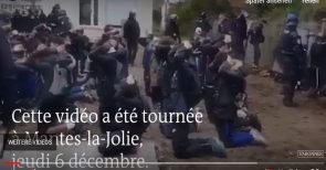 Schockierende Bilder aus Frankreich: Brachiale Gewalt der Polizei gegenüber Kindern