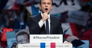 Macron: Ein Gott steigt von seinem Olymp herab