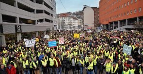 Neuer Gelbwesten-Rekord in Stuttgart: 2.500 gegen Dieselfahrverbote