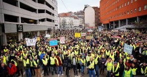 Gelb schlägt grün: Für den Diesel auf der Straße in der Auto-Stadt Stuttgart