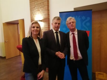 Aschermittwoch in Arnstadt, 6.3.2019: Bießmann, Röckeann, Elsässer. Foto: COMPACT