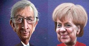 Jean-Claude Junker: Merkel soll einen Job in der EU erhalten. Sie sei ein „Gesamtkunstwerk“