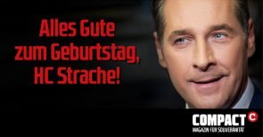 Alles Gute zum 50. Geburtstag, lieber HC Strache!