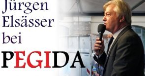 Video: „Nach der Umvolkung droht uns die Dummvolkung.“ Elsässers Rede zum Klimaquatsch vor 4000 Pegida-Anhängern
