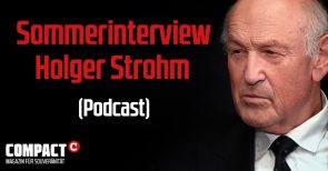 „Die Grünen sind alle korrupt“: Holger Strohm (Podcast)
