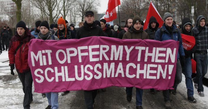 Utes Morgenmagazin, 14.2.: Linksjugend & Antifa in Dresden: „Nie wieder Deutschland!“