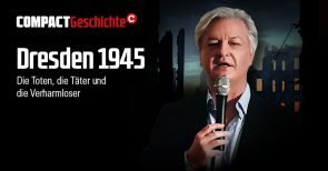 „Eines der größten Kriegsverbrechen.“ Jens Maier und Jürgen Elsässer sprechen zu „Dresden 1945“.