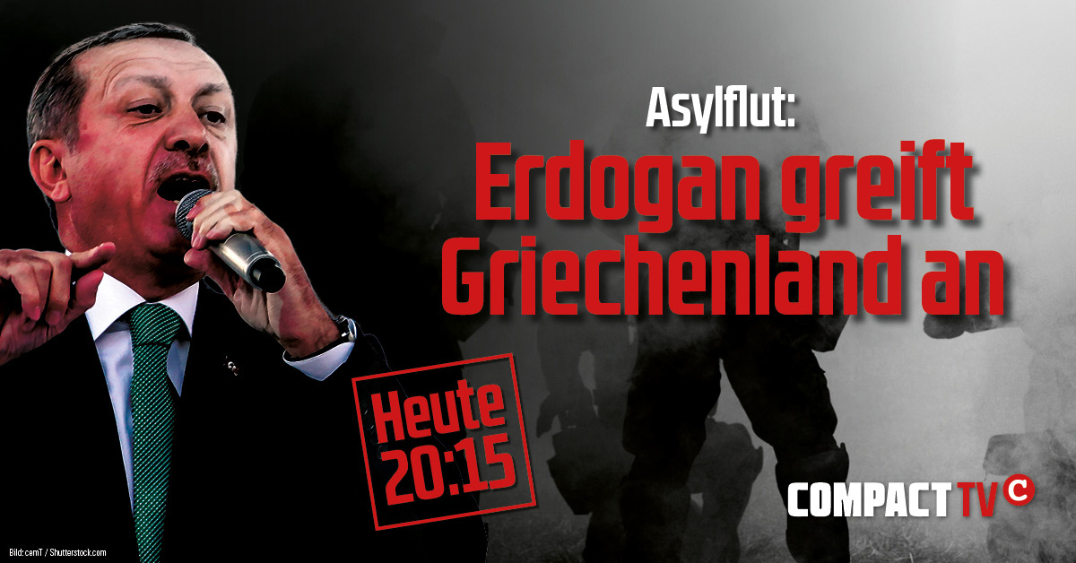 Coronakrise und Asylflut: Erdogan greift Griechenland an, BRD paralysiert. (Video)