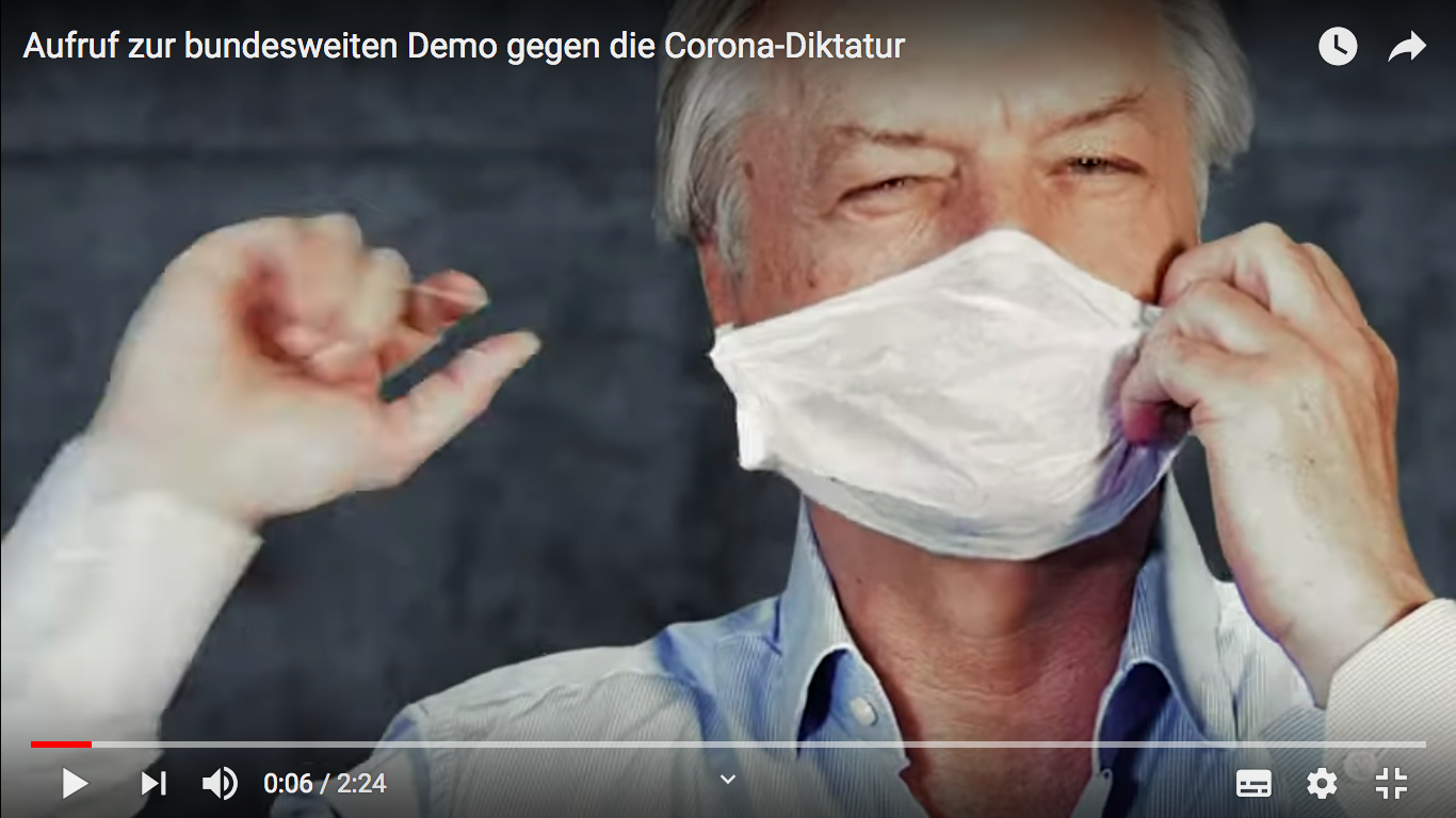 Corona: Grundrechts-Demo am 9.5. in Stuttgart nur mit scharfen Auflagen, AfD-Demo in Hannover vorläufig verboten, RTL hetzt gegen Demoplanung von COMPACT