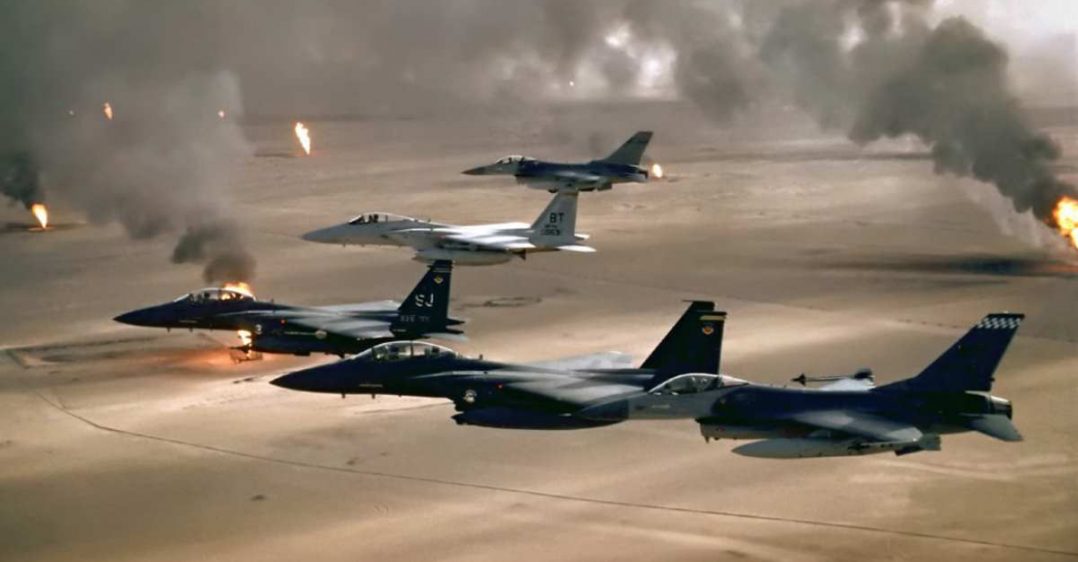 Operation Wüstensturm Luftkampf über Irak