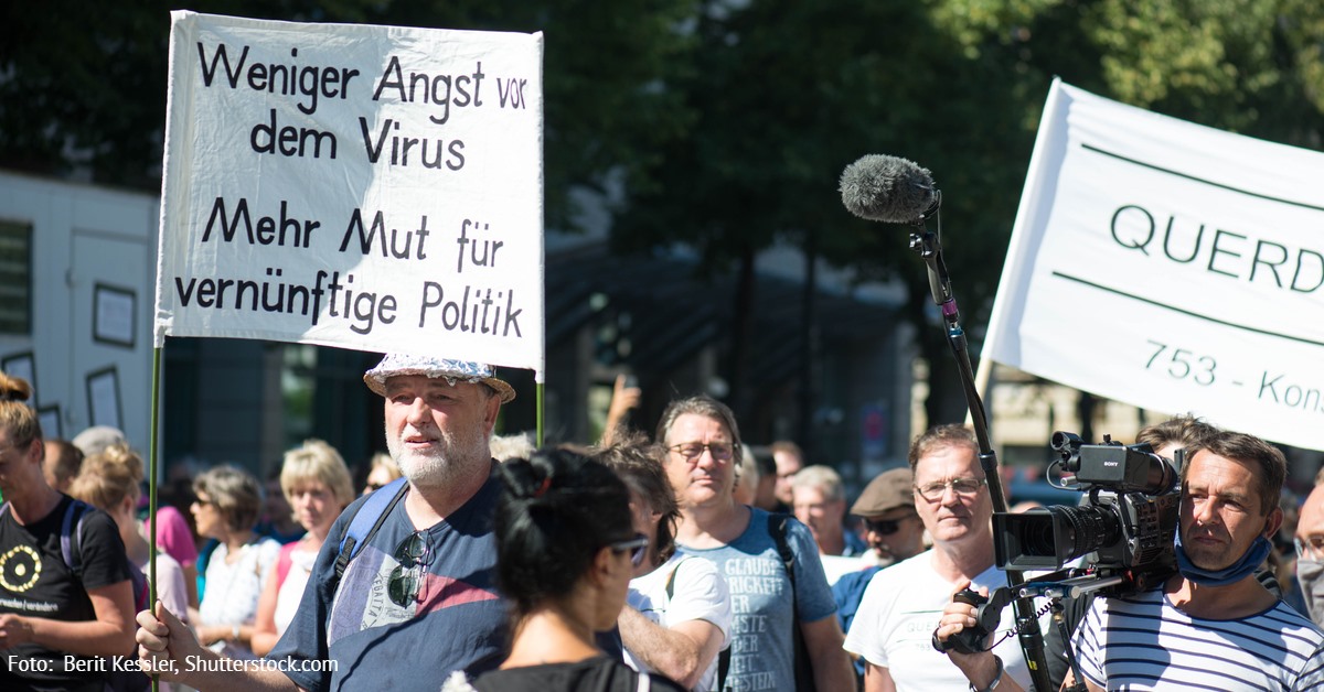 Zentralrat der Juden warnt vor Antisemitismus auf Corona-Demos