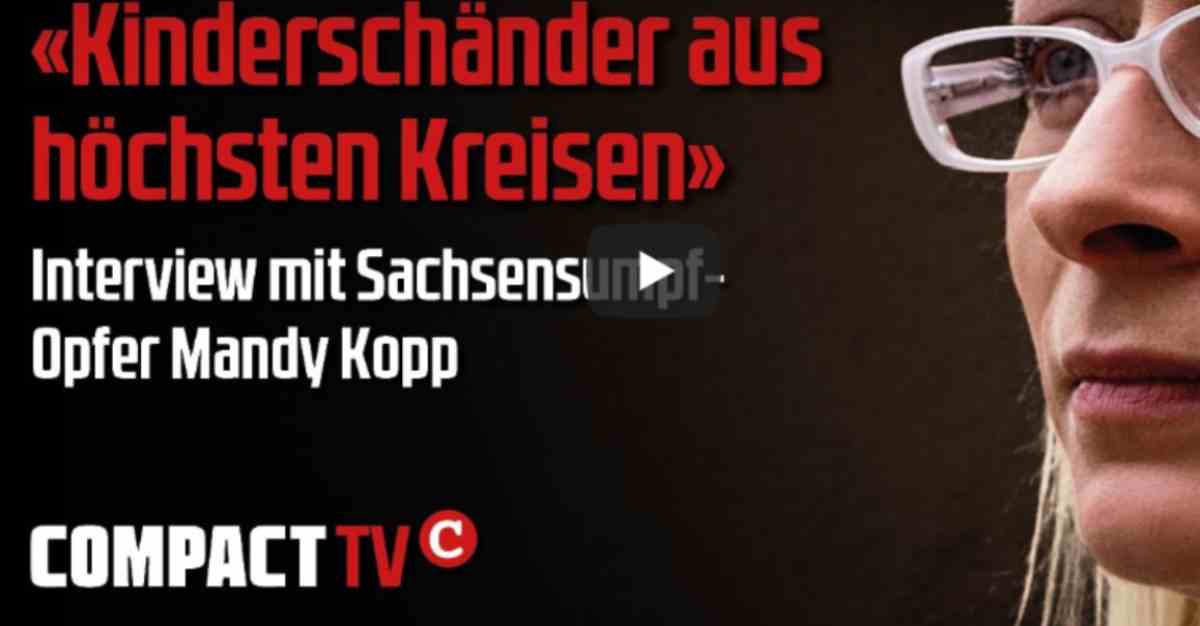 „Kinderschänder aus höchsten Kreisen“: Interview mit Sachsensumpf-Opfer Mandy Kopp (Video)
