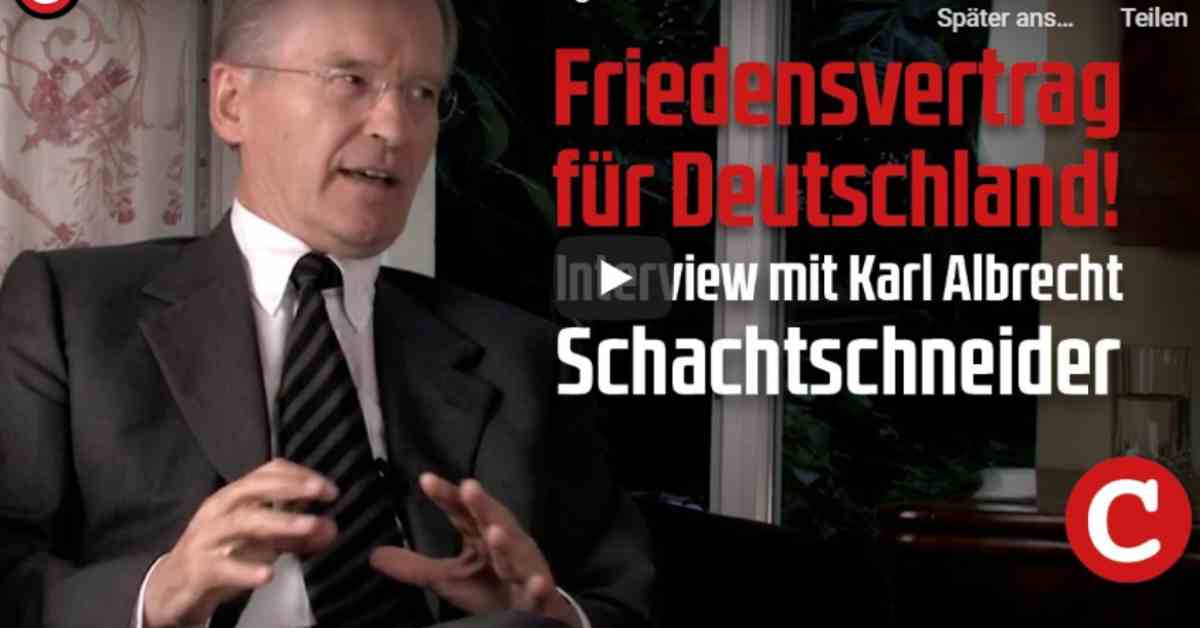 COMPACT-TV: Schachtschneider: Friedensvertrag für Deutschland! (Video)