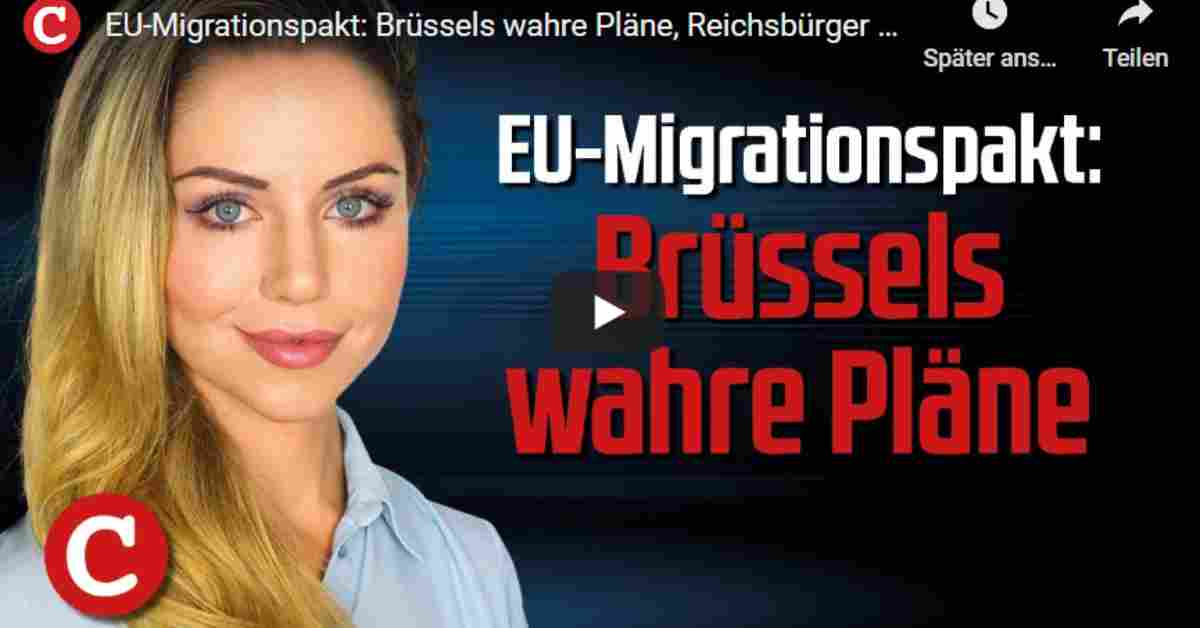 EU-Migrationspakt: Brüssels wahre Pläne, Reichsbürger im Rathaus – Die Woche COMPACT (Video)
