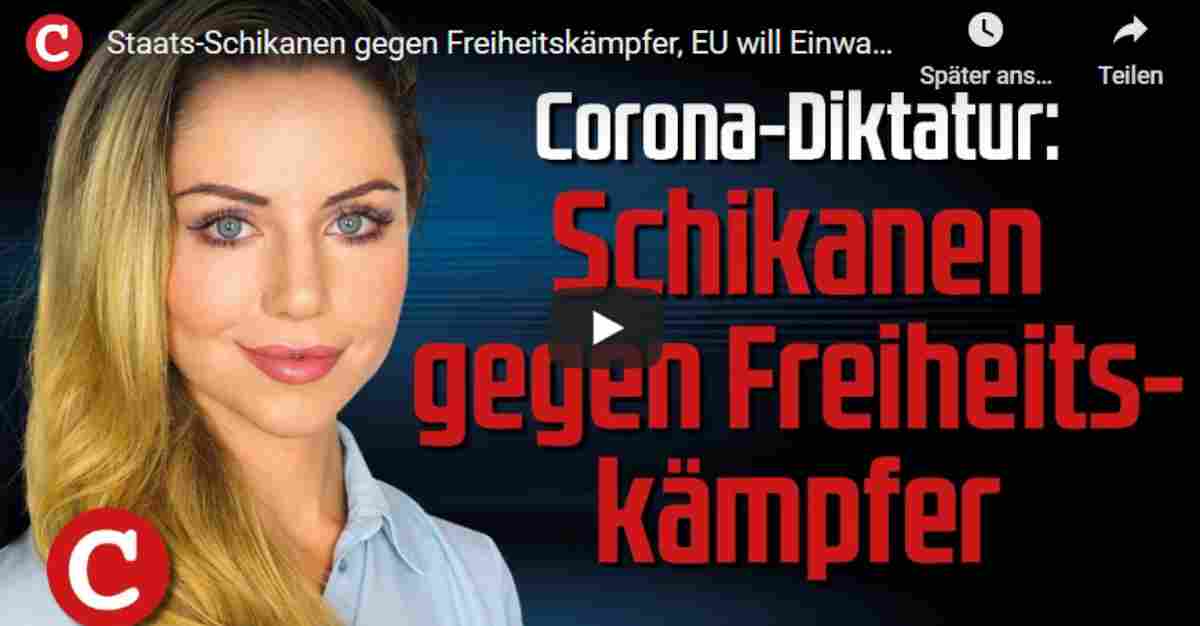 Staats-Schikanen gegen Freiheitskämpfer, EU will Einwanderung ausweiten: Die Woche COMPACT (Video)