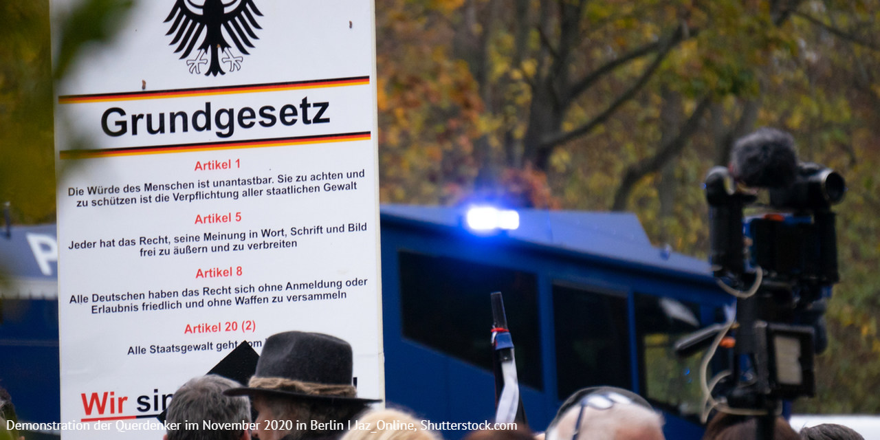 Berlin: Staat will Querdenker-Demo vor dem Jahreswechsel unbedingt verhindern – Erneutes Verbot!