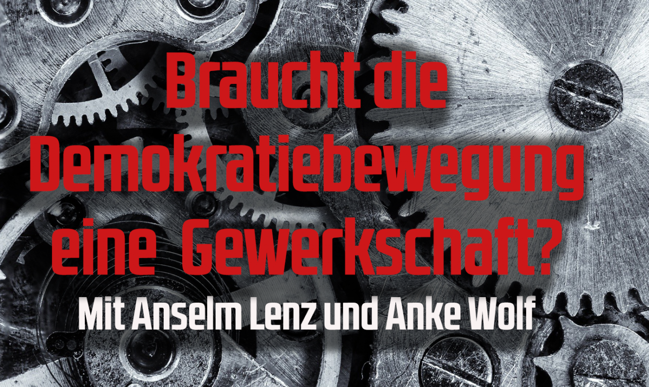 Braucht die Demokratiebewegung eine Gewerkschaft? COMPACT-TV im Gespräch mit Anselm Lenz und Anke Wolf