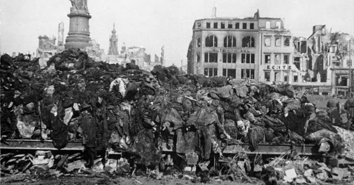 Dresden 1945: „Sie verbrannten zur Unkenntlichkeit“