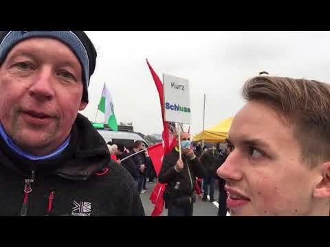 Video: So war die Grenz-Demo an der Saalach!