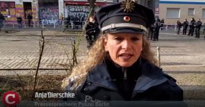 Räumung der Kneipe Meuterei: Stellungnahme der Berliner Polizei (Video)