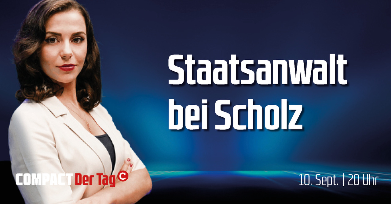 COMPACT.Der Tag – JETZT unsere heutige Sendung ansehen