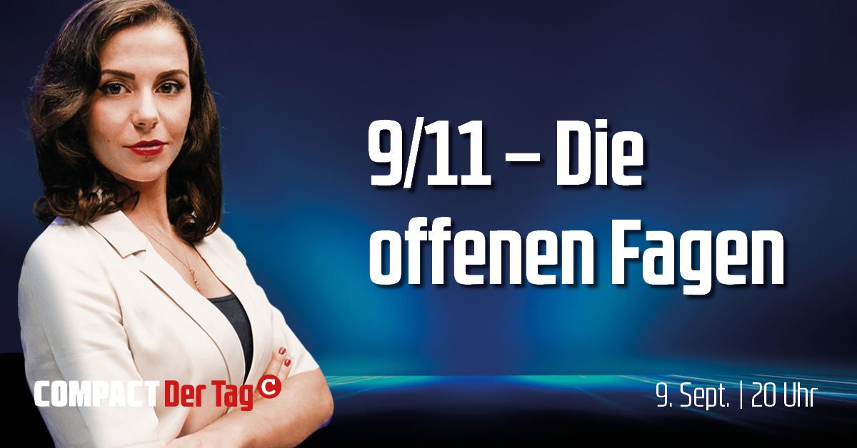 COMPACT.Der Tag – JETZT unsere heutige Sendung ansehen