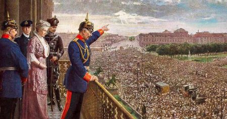 Im Räderwerk der Bündnisse: Beginn Erster Weltkrieg, 1. August 1914